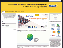 Tablet Screenshot of ahrmio.org